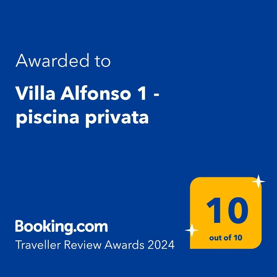 Villa Alfonso 1 - Piscina Privata カピターナ イタリア